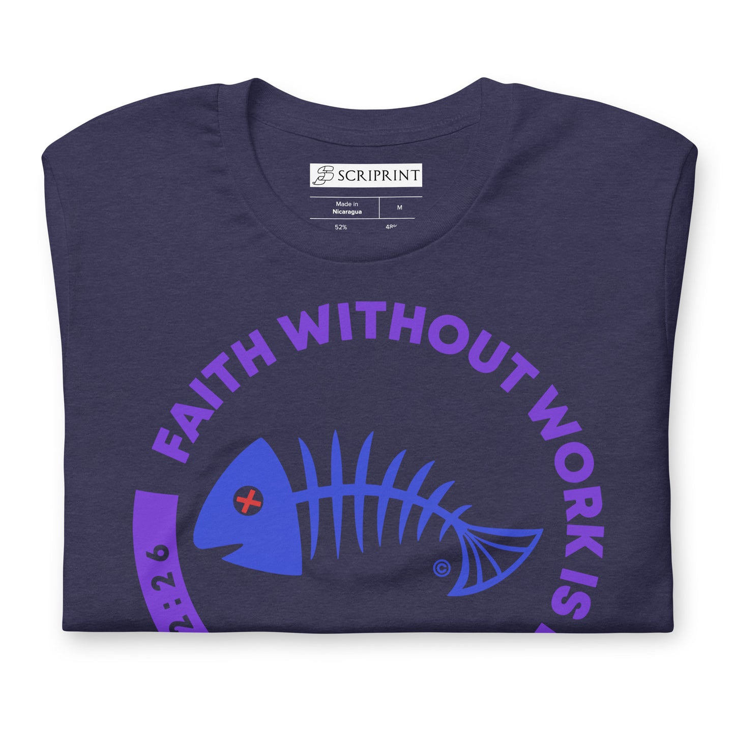 Faith Without Work is Dead Men's T-Shirt