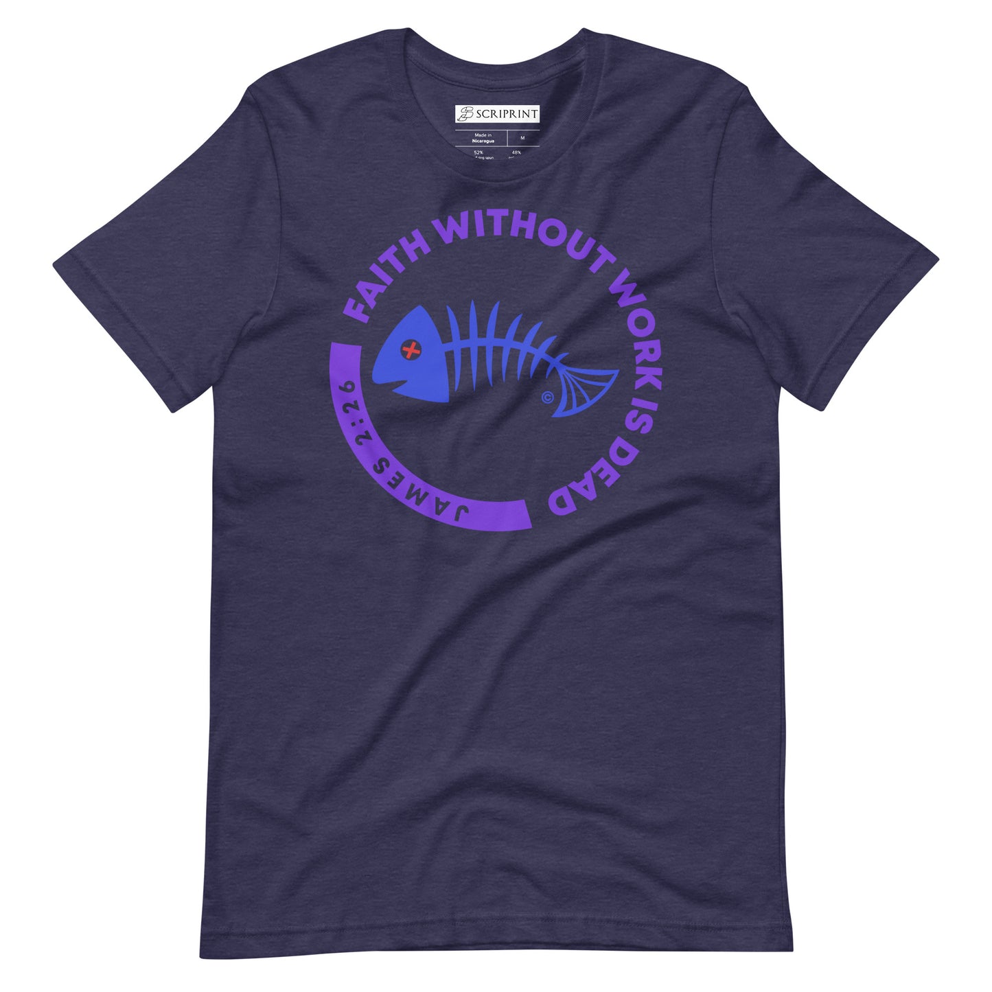 Faith Without Work is Dead Men's T-Shirt