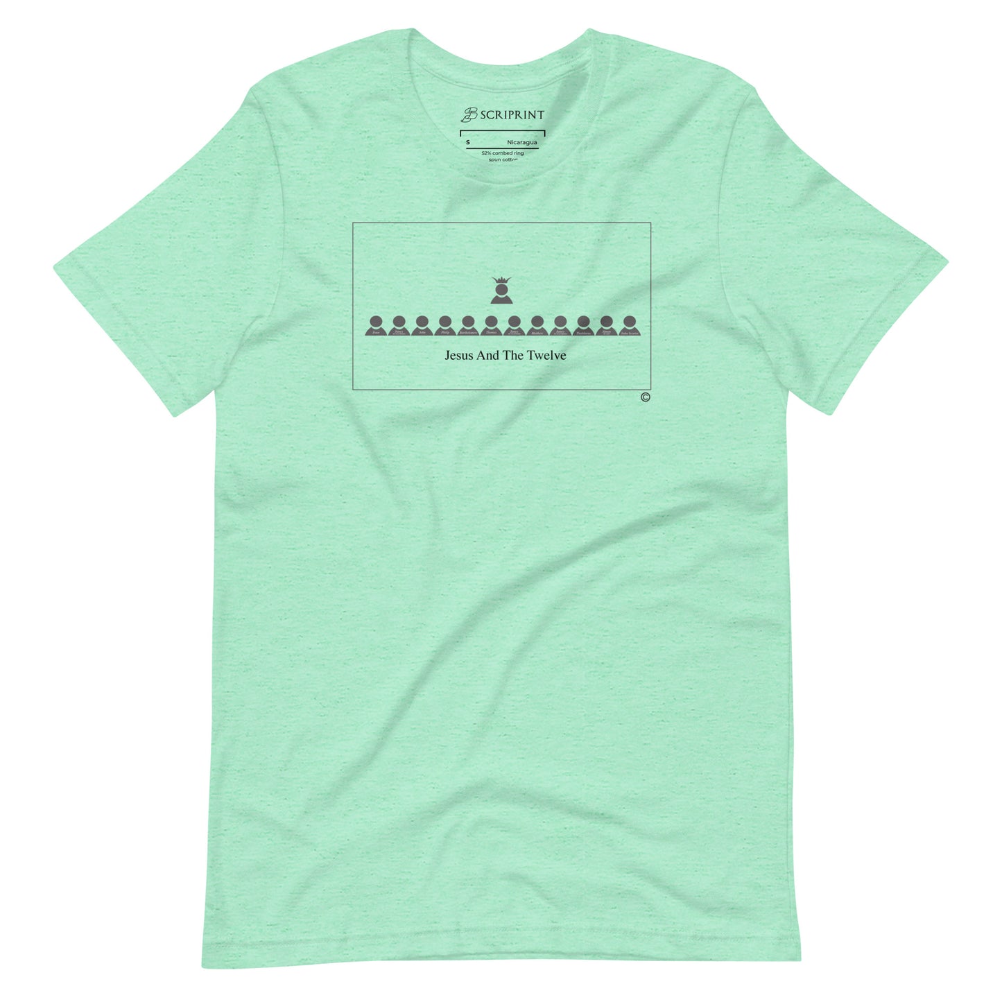 Jesus and the Twelve Women's T-Shirt