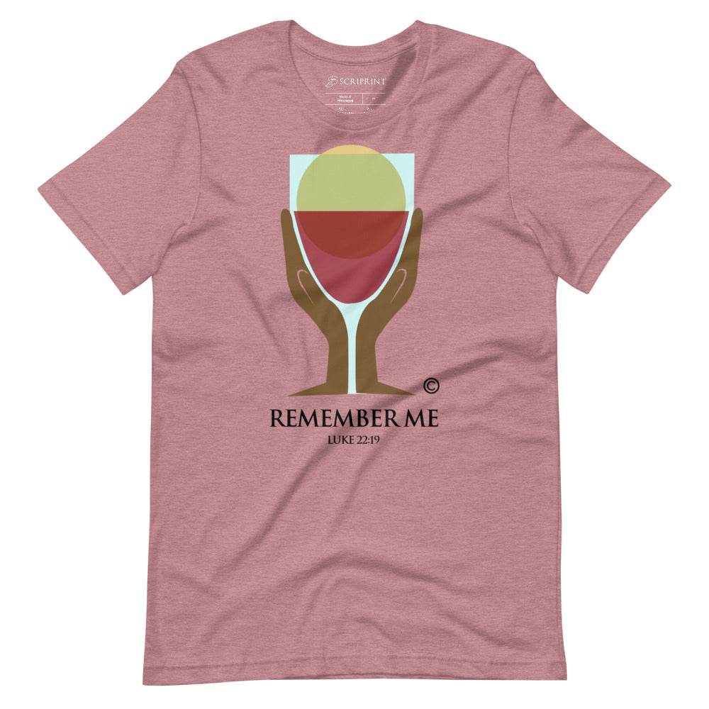 Remember Me Dark-Colored Short-Sleeve Unisex T-Shirt