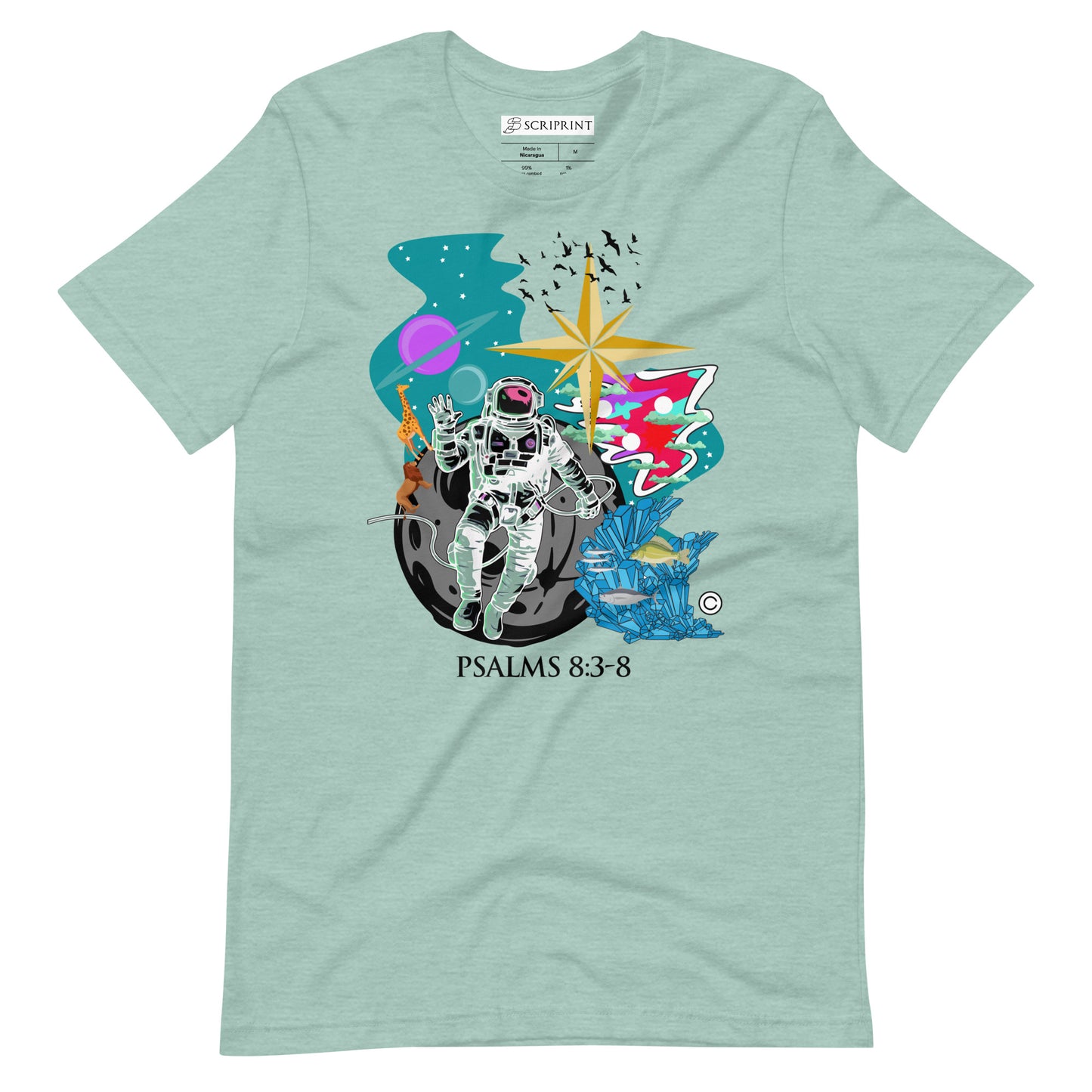 Psalm 8:3-8 Men's T-Shirt