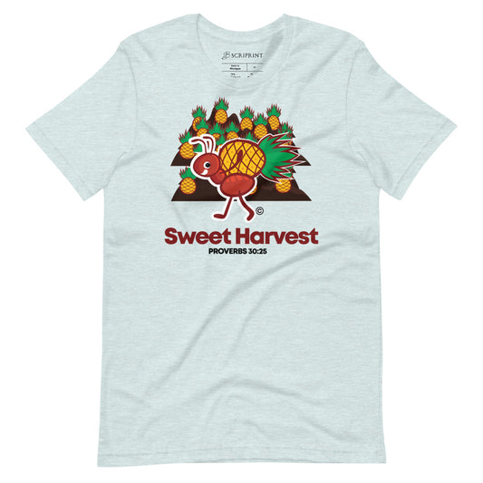 Sweet Harvest Light-Colored Short-Sleeve T-Shirt