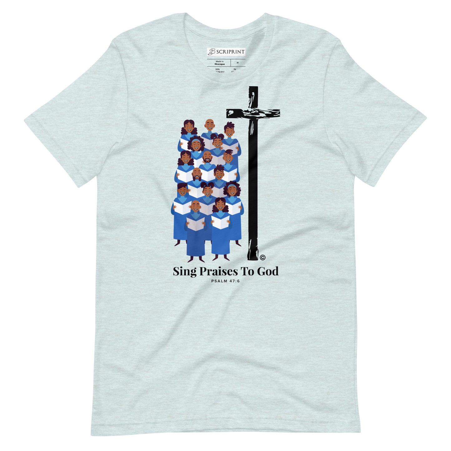 Sing Praises to God Men's T-Shirt