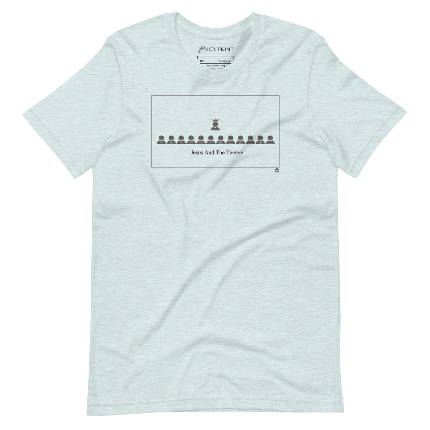 Jesus and the Twelve Women's T-Shirt