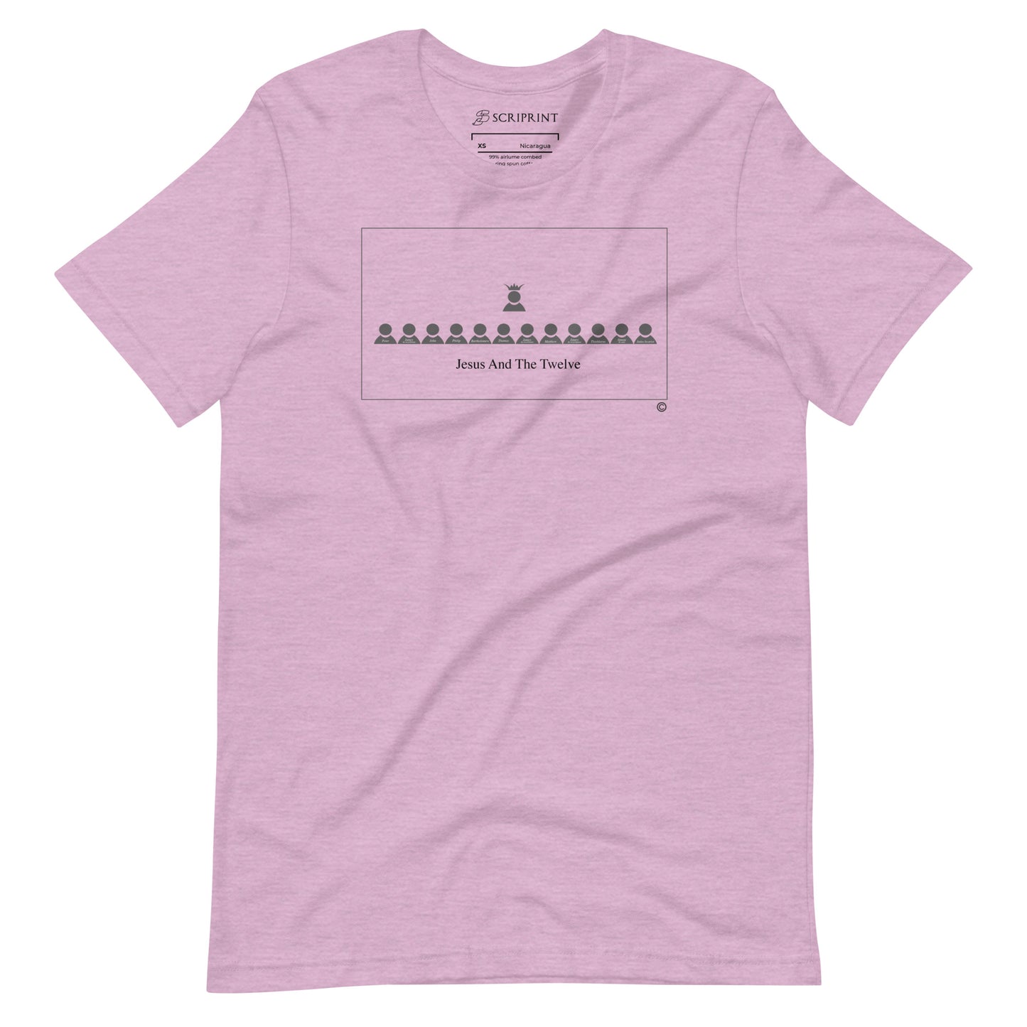 Jesus and the Twelve Women's T-Shirt