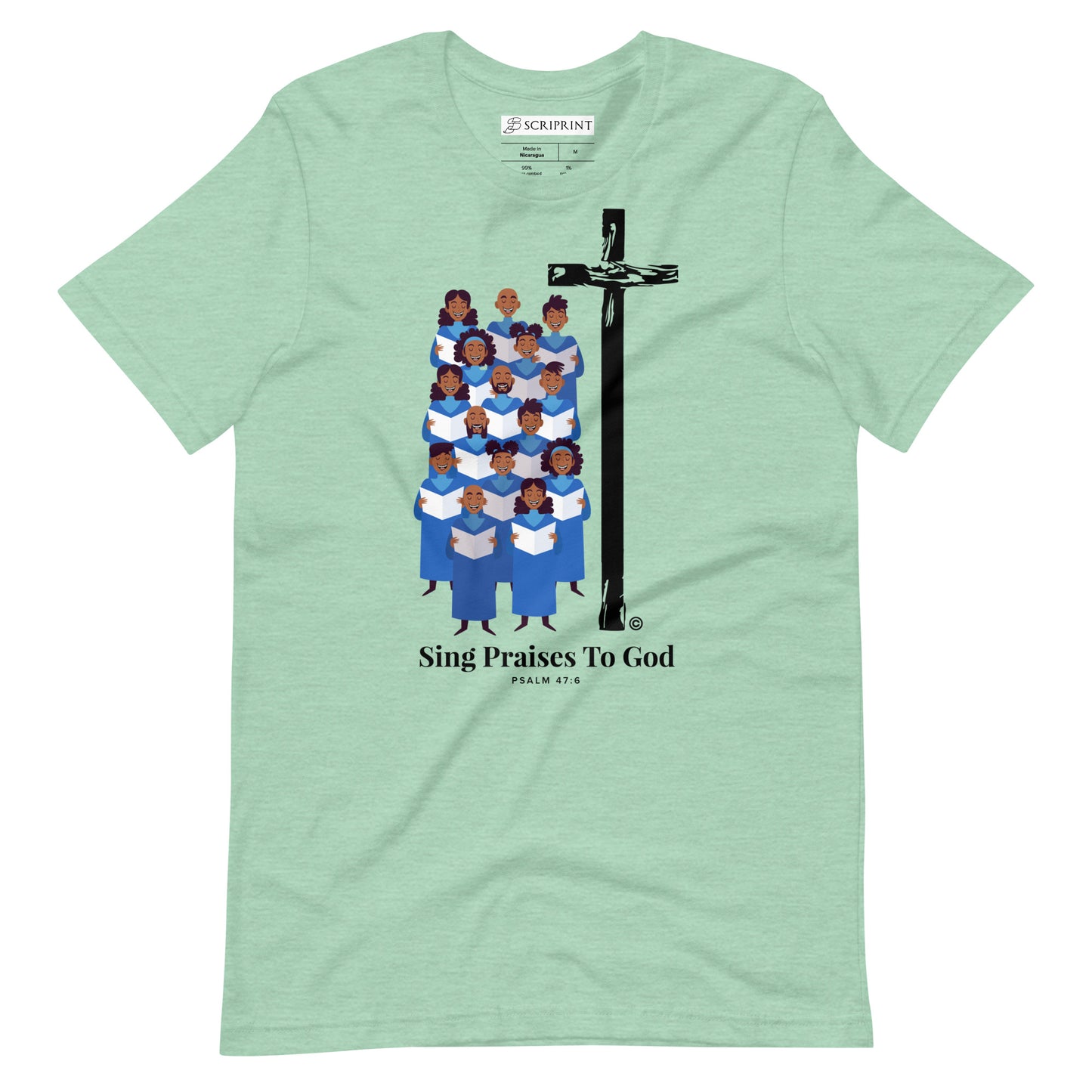 Sing Praises to God Men's T-Shirt
