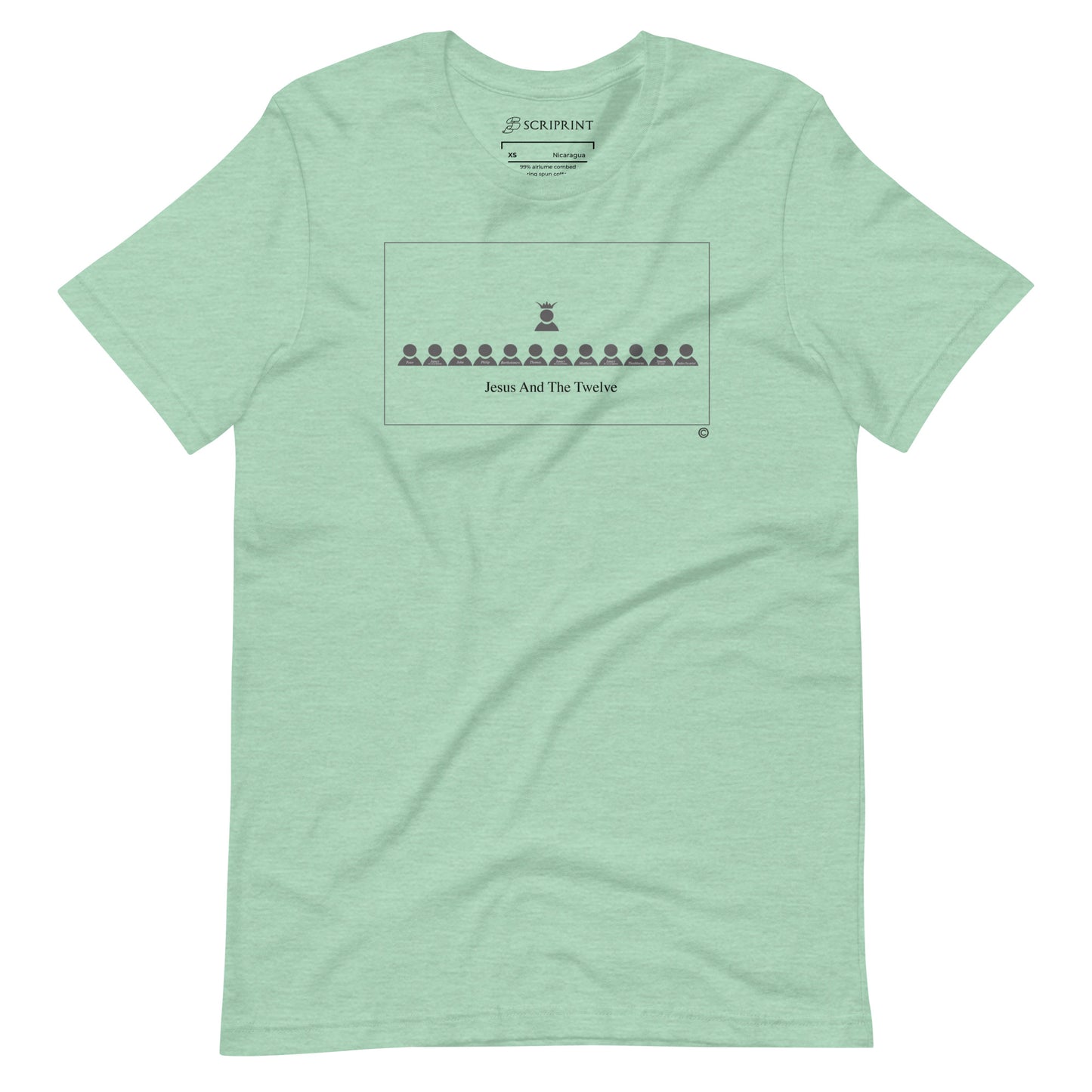 Jesus and the Twelve Women's T-Shirt