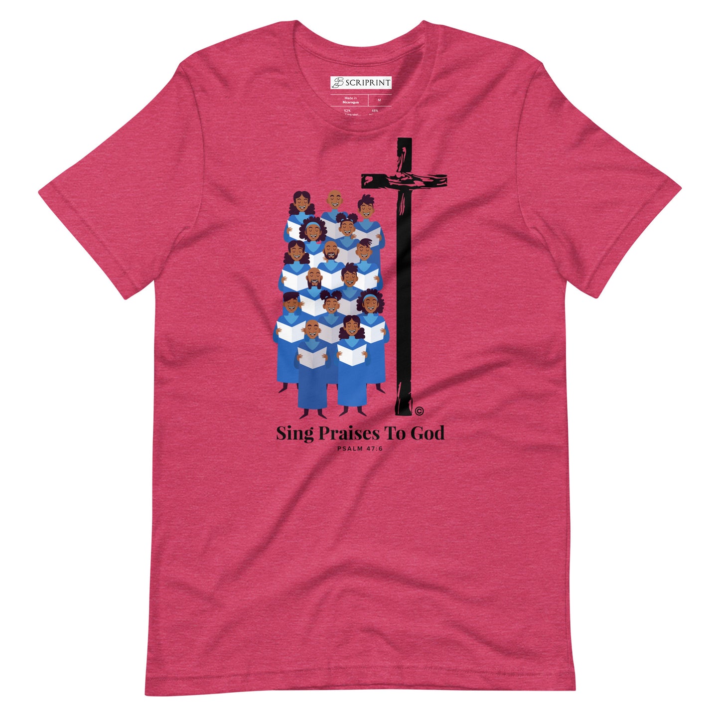 Sing Praises to God Men's T-Shirt