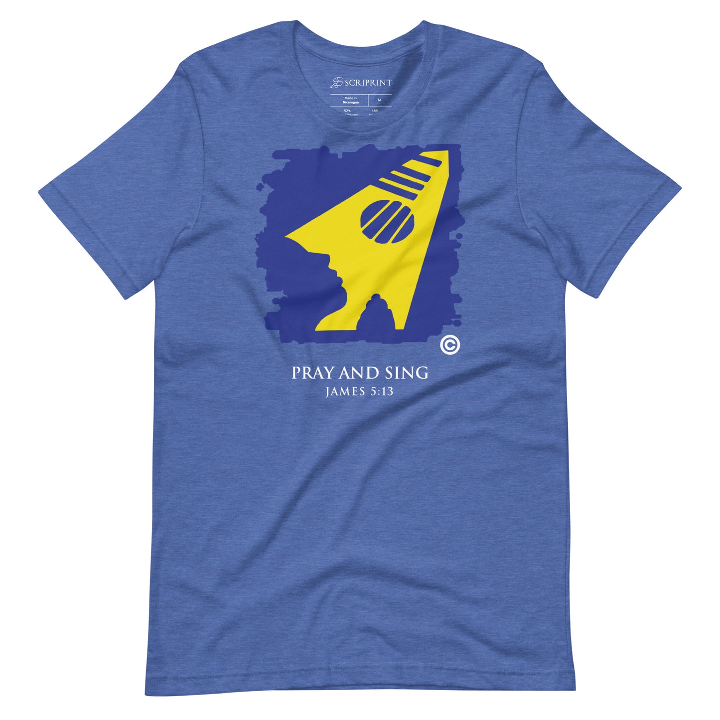 Pray and Sing Dark-Colored Unisex T-Shirt