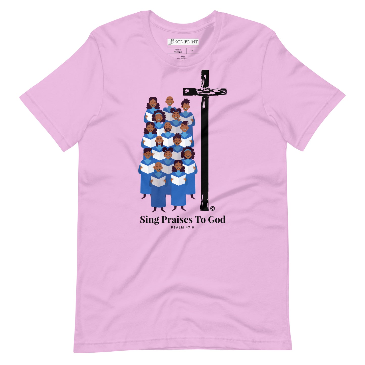 Sing Praises to God Men's T-Shirt