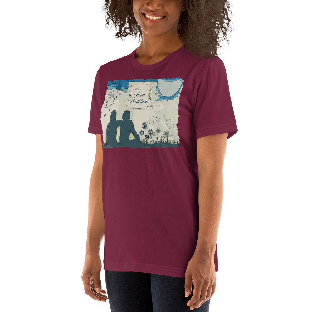 A Friend Loves At All Times Women's T-Shirt