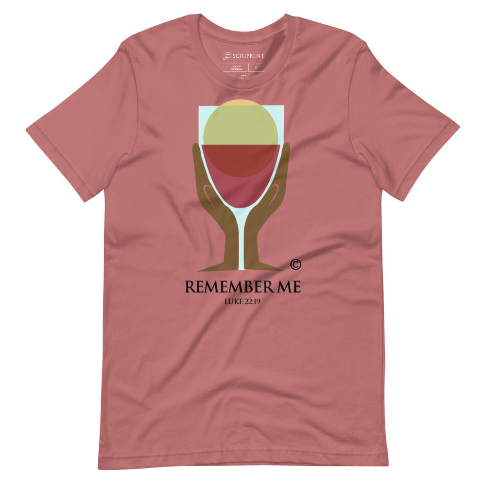 Remember Me Dark-Colored Short-Sleeve Unisex T-Shirt