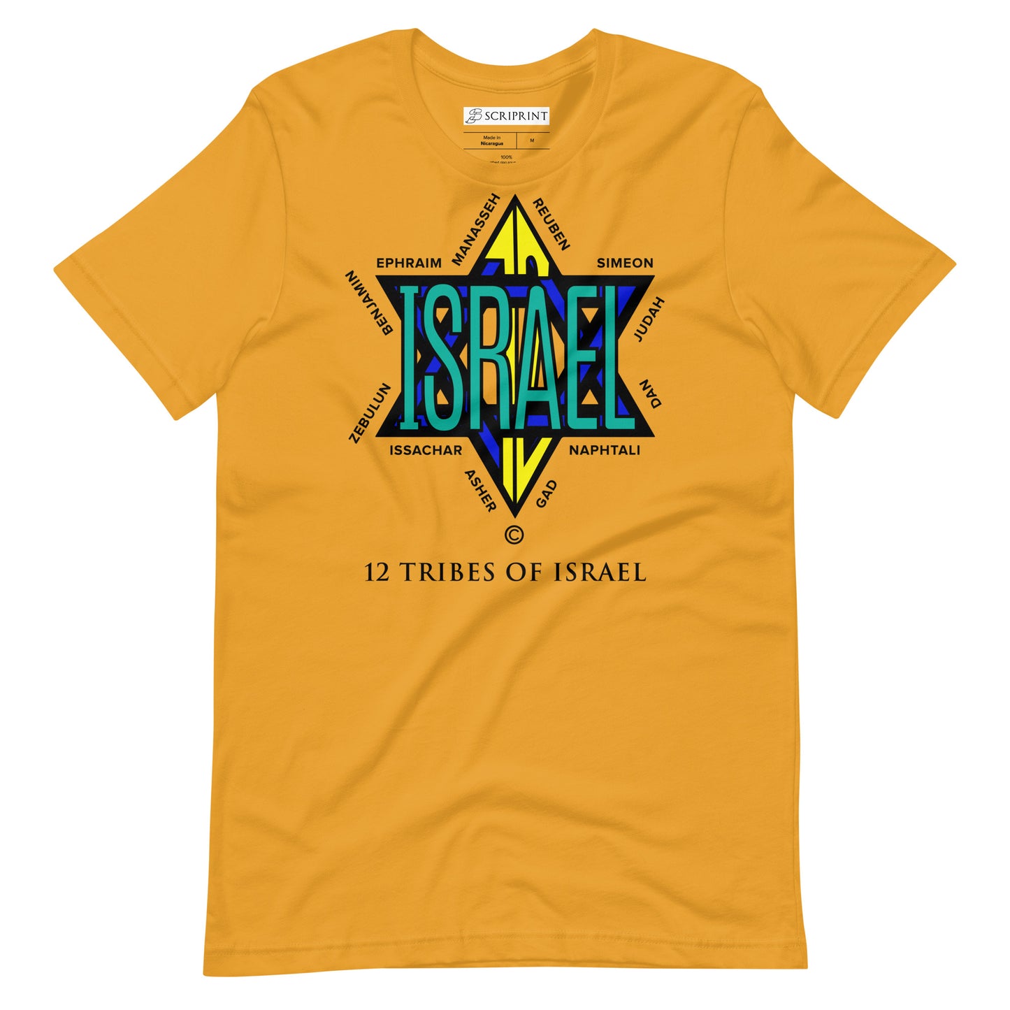 12 Tribes of Israel Men's T-Shirt