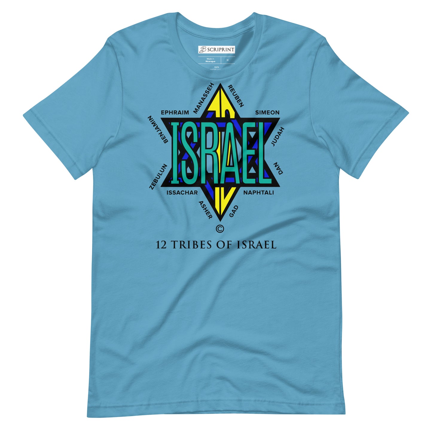 12 Tribes of Israel Men's T-Shirt