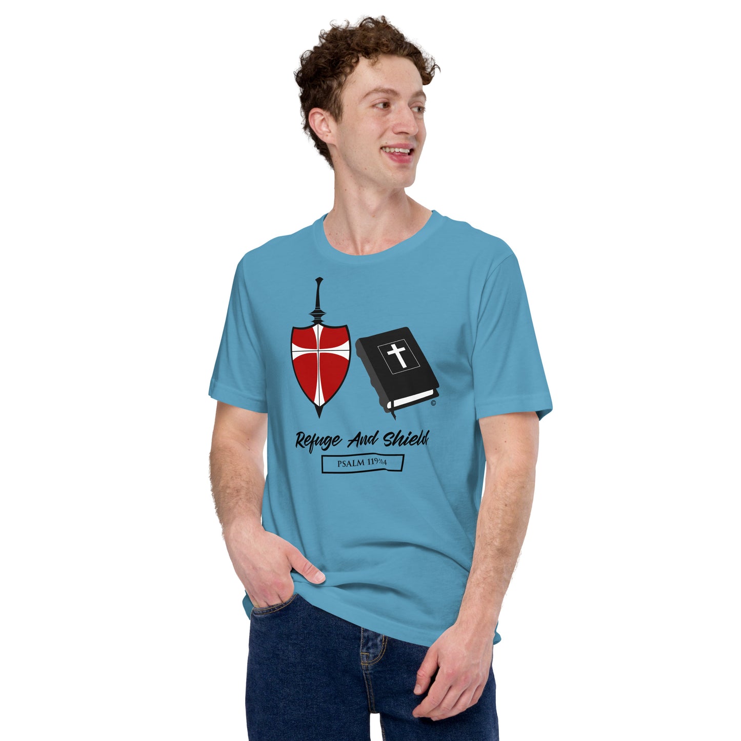 Refuge and Shield Men's T-Shirt