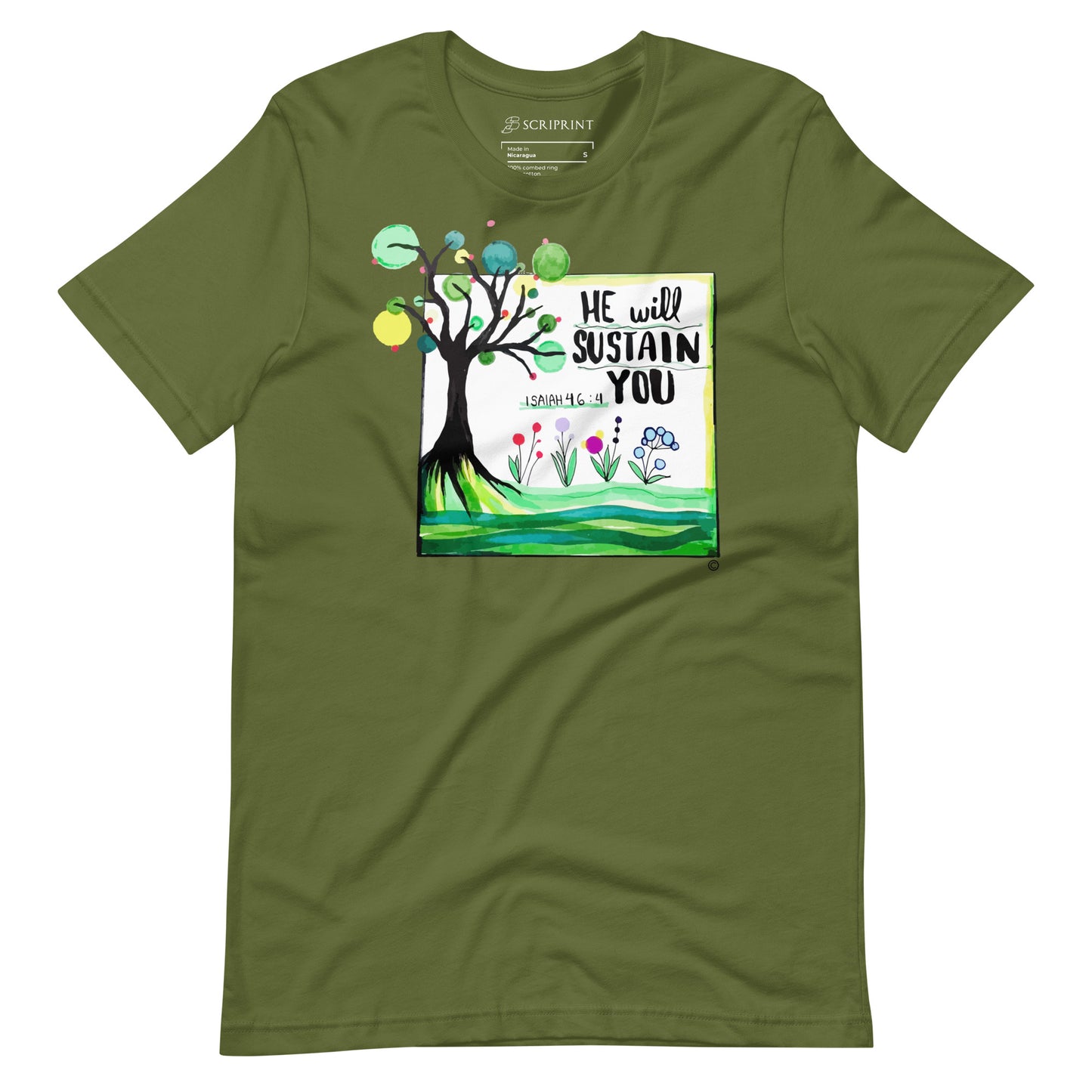 He Will Sustain You Men's T-Shirt