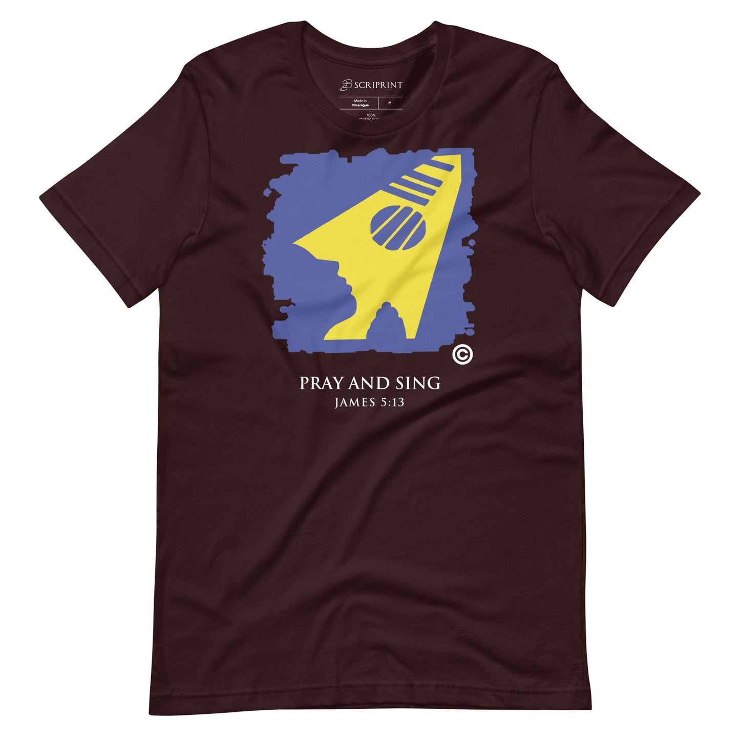 Pray and Sing Dark-Colored Unisex T-Shirt