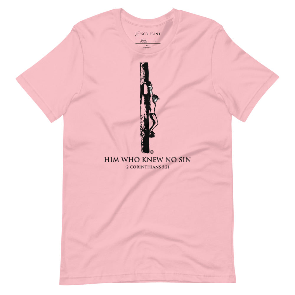 Him Who Knew No Sin Short-Sleeve Unisex T-Shirt