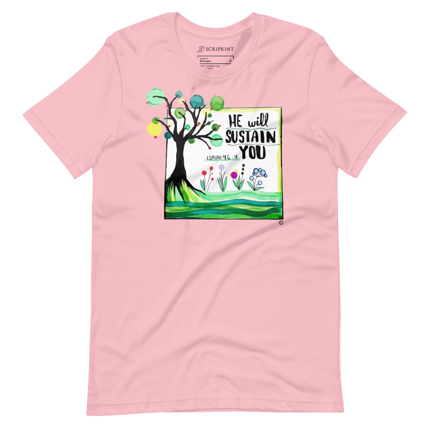 He Will Sustain You Men's T-Shirt