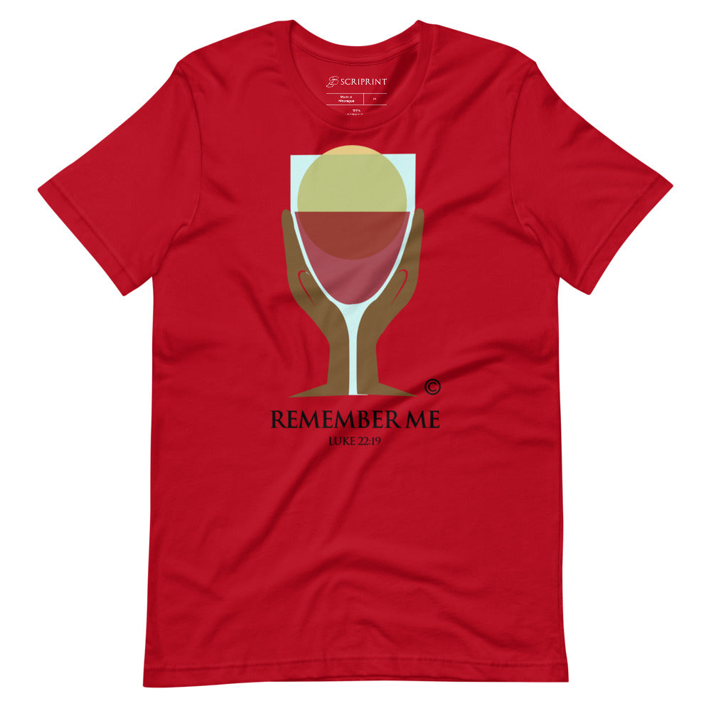 Remember Me Dark-Colored Short-Sleeve Unisex T-Shirt