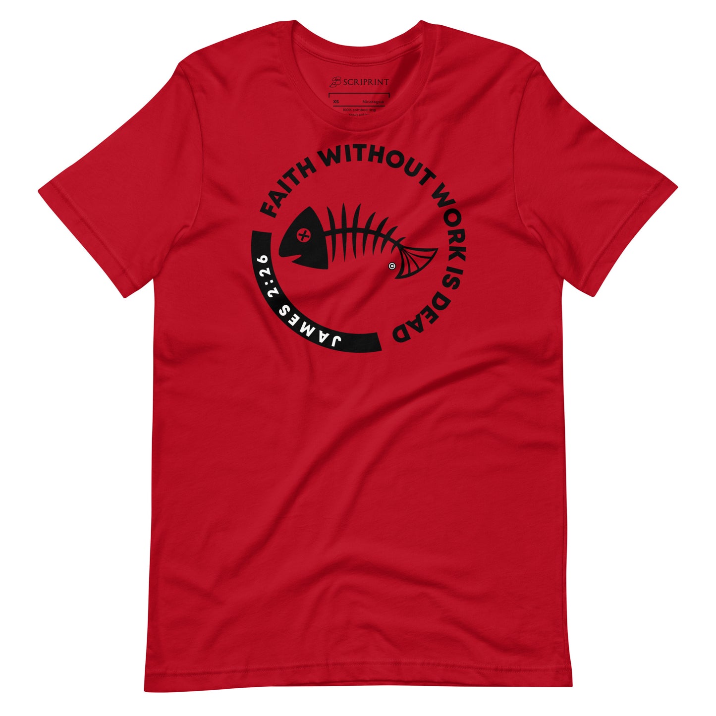 Faith Without Work Men's T-Shirt