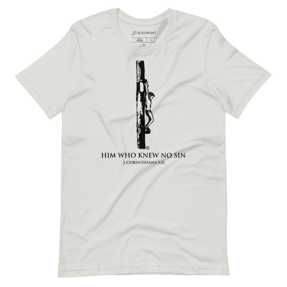 Him Who Knew No Sin Short-Sleeve Unisex T-Shirt
