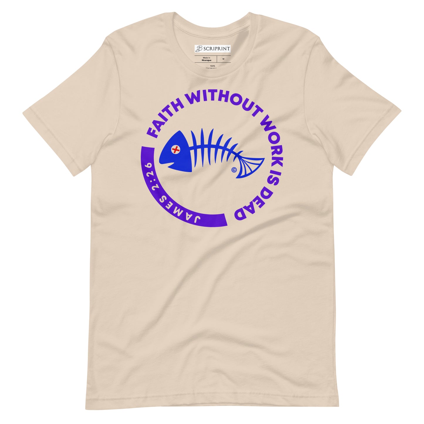 Faith Without Work is Dead Men's T-Shirt