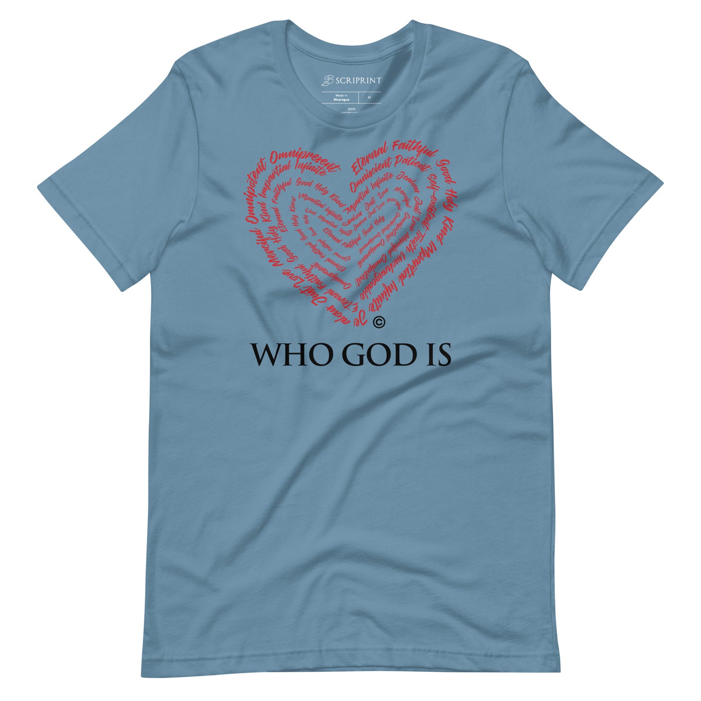 Who God Is Dark-Colored Unisex T-Shirt
