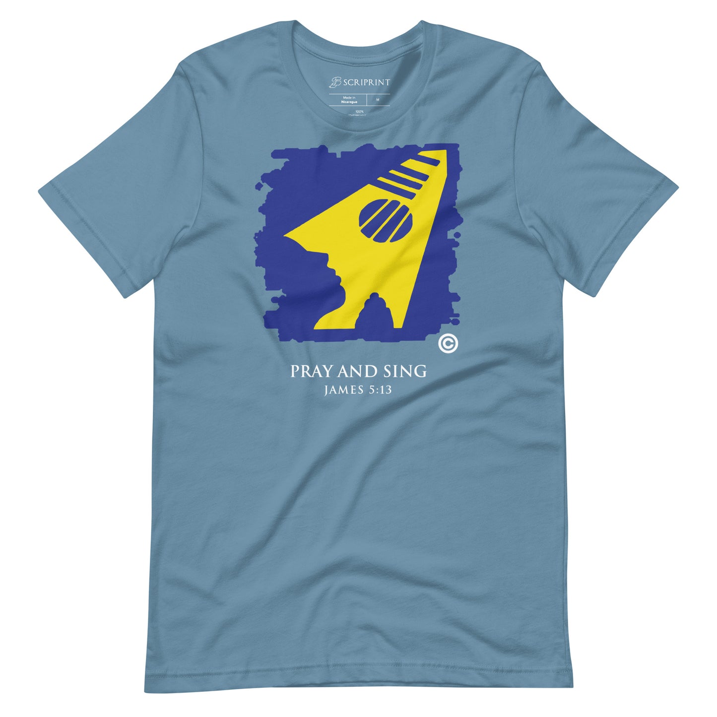 Pray and Sing Dark-Colored Unisex T-Shirt