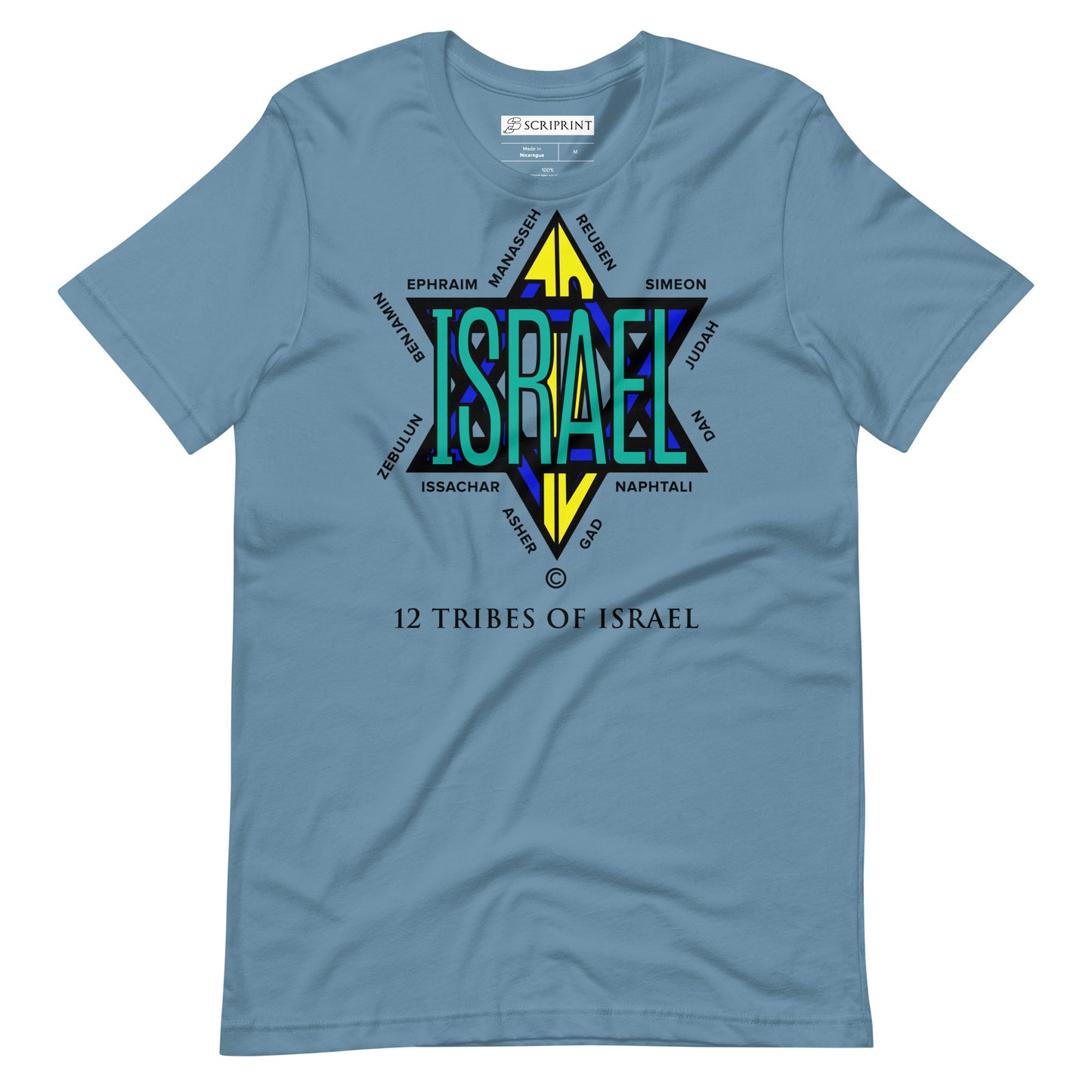 12 Tribes of Israel Men's T-Shirt