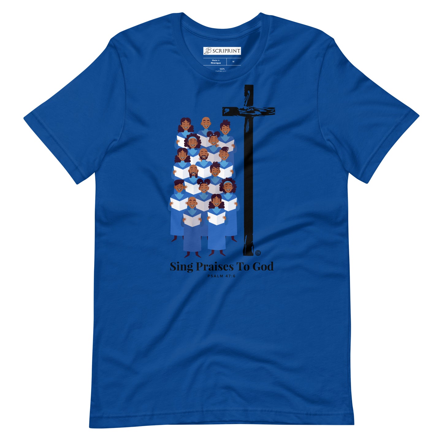 Sing Praises to God Men's T-Shirt