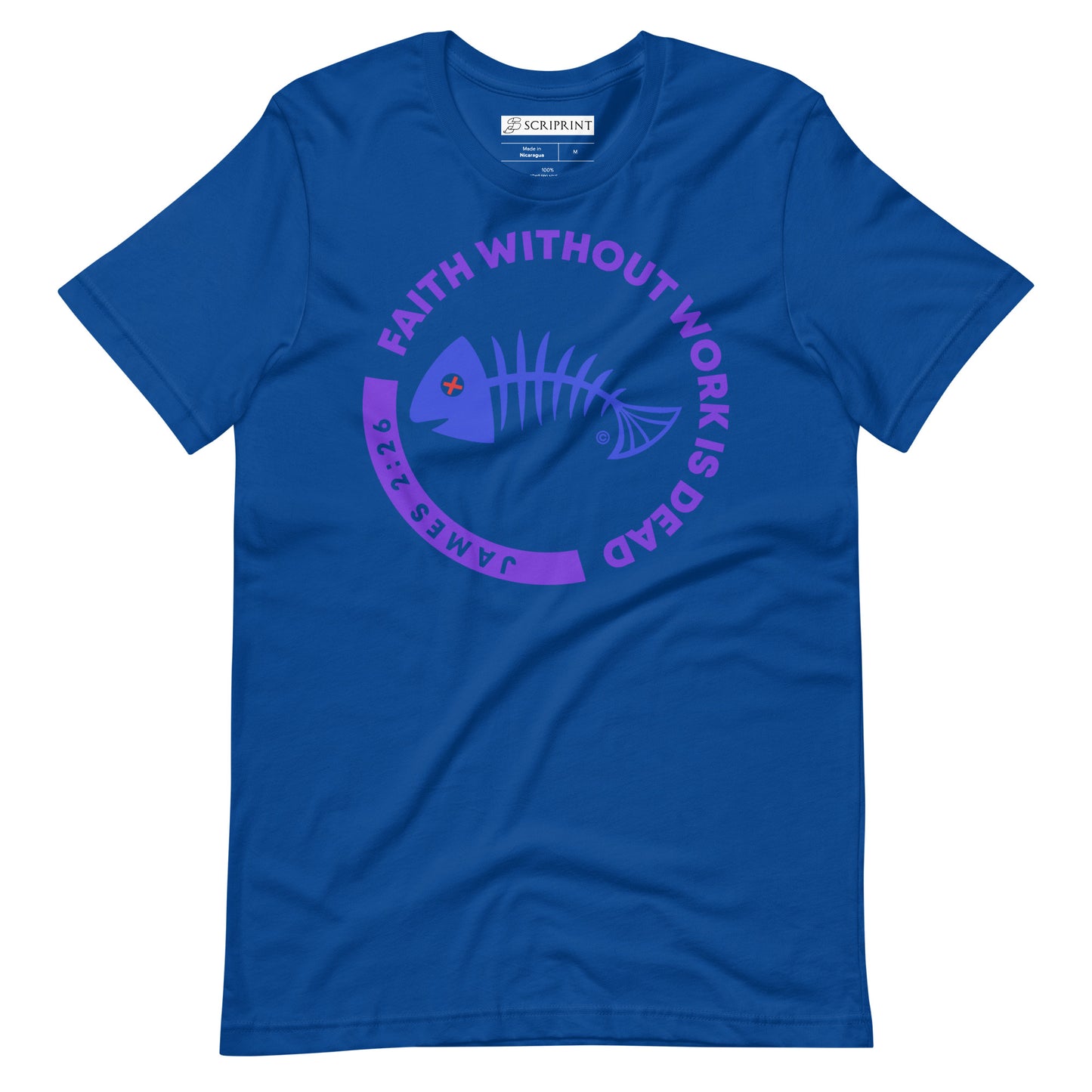 Faith Without Work is Dead Men's T-Shirt