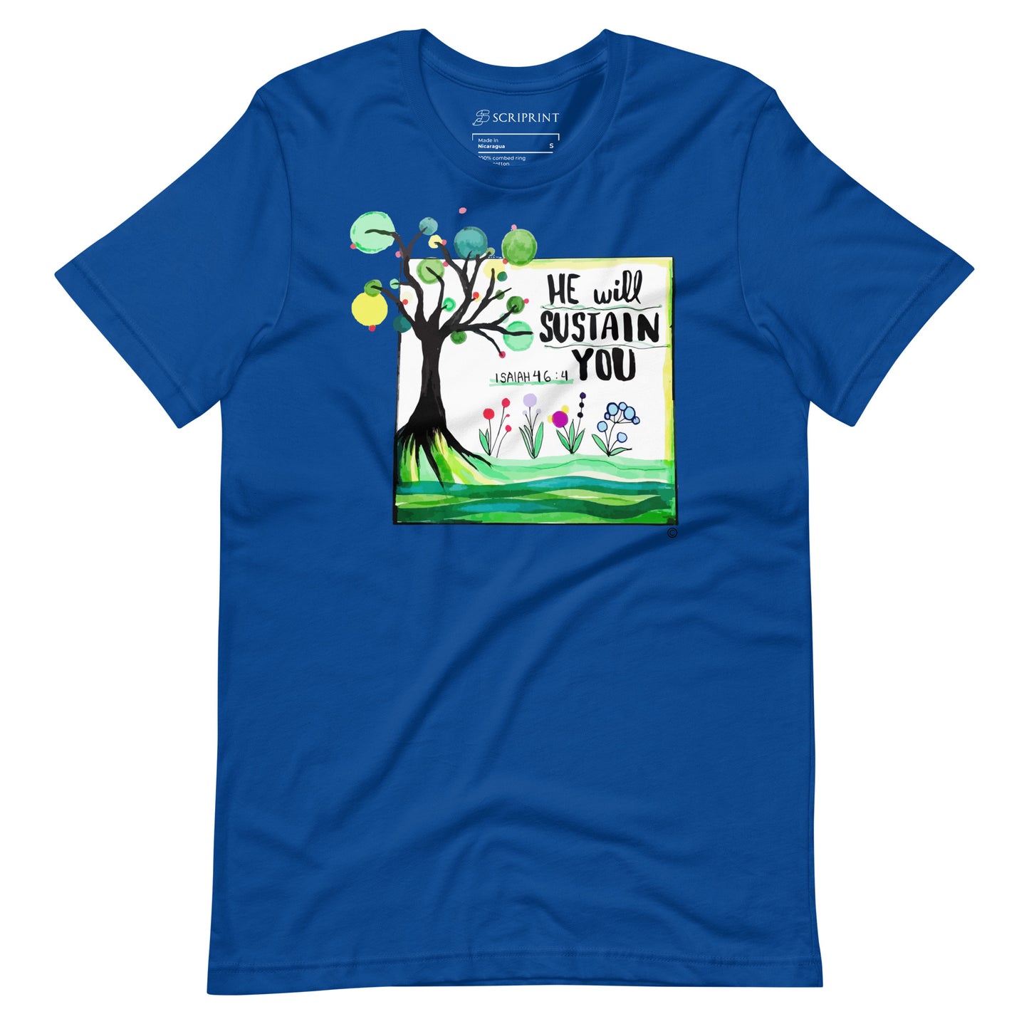He Will Sustain You Men's T-Shirt