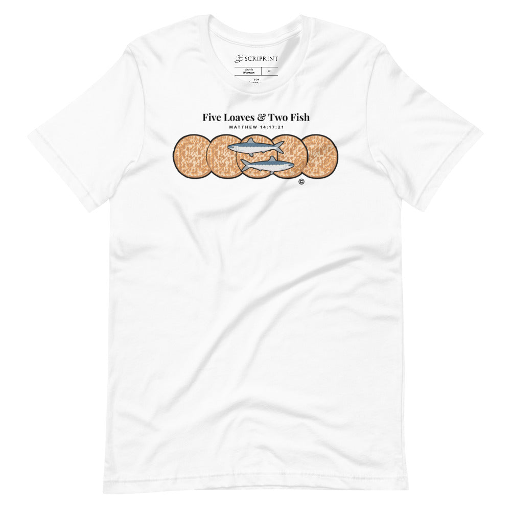 Five Loaves & Two Fish Short-Sleeve Unisex T-Shirt