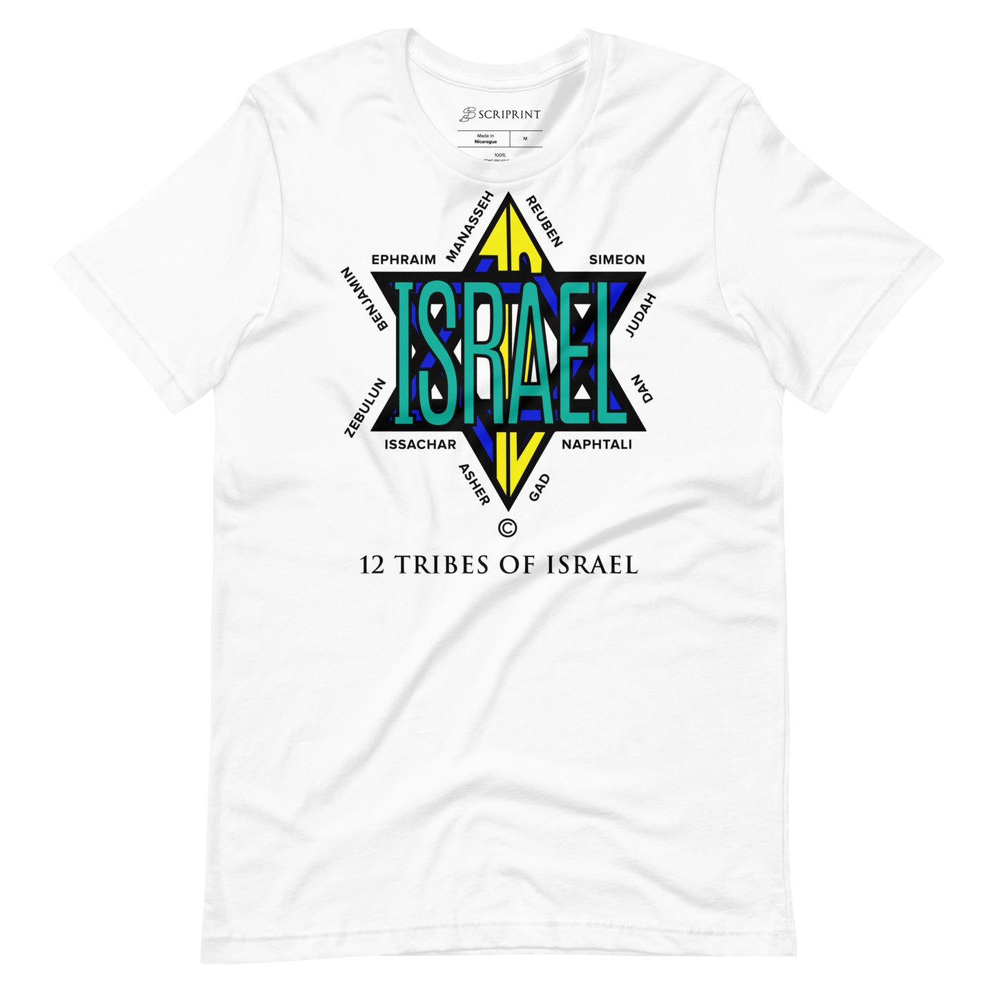 12 Tribes of Israel Men's T-Shirt