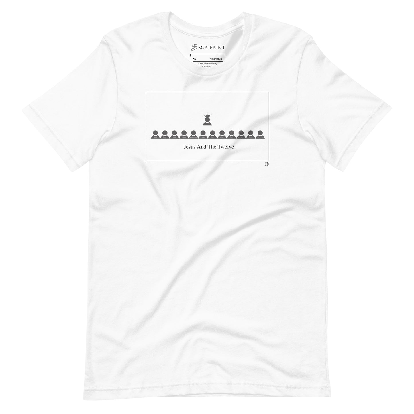 Jesus and the Twelve Women's T-Shirt