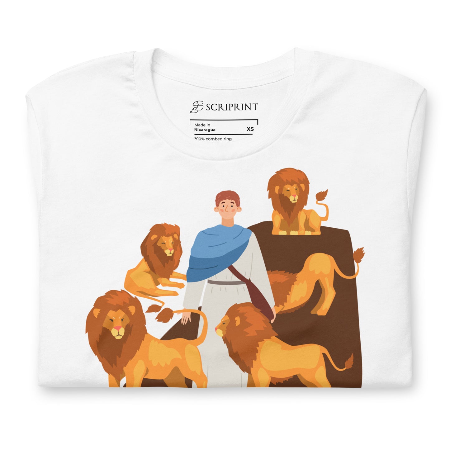 Daniel in the Lion's Den Men's T-Shirt