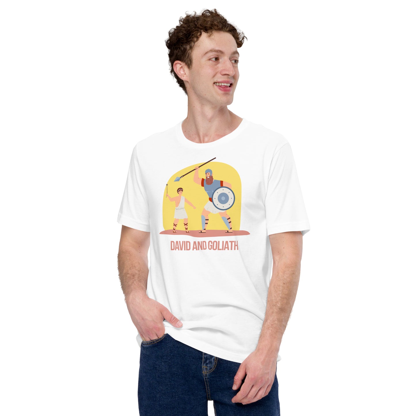 David and Goliath Men's T-Shirt