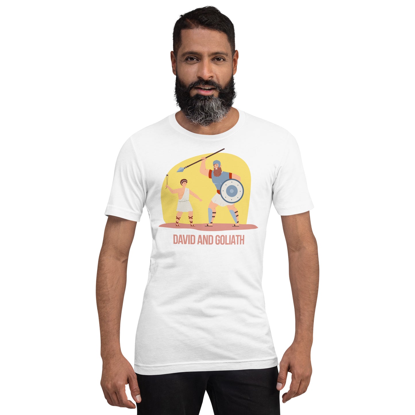 David and Goliath Men's T-Shirt