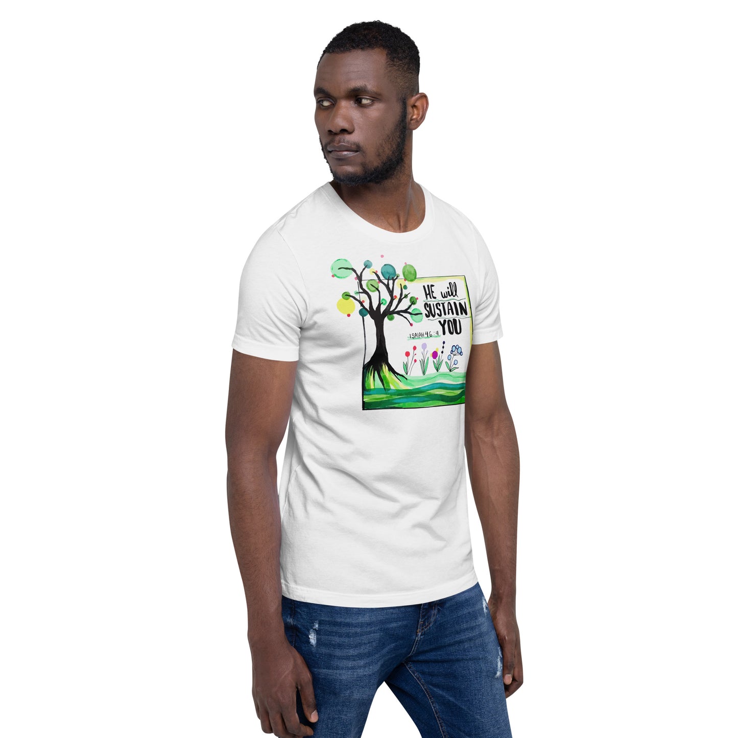 He Will Sustain You Men's T-Shirt