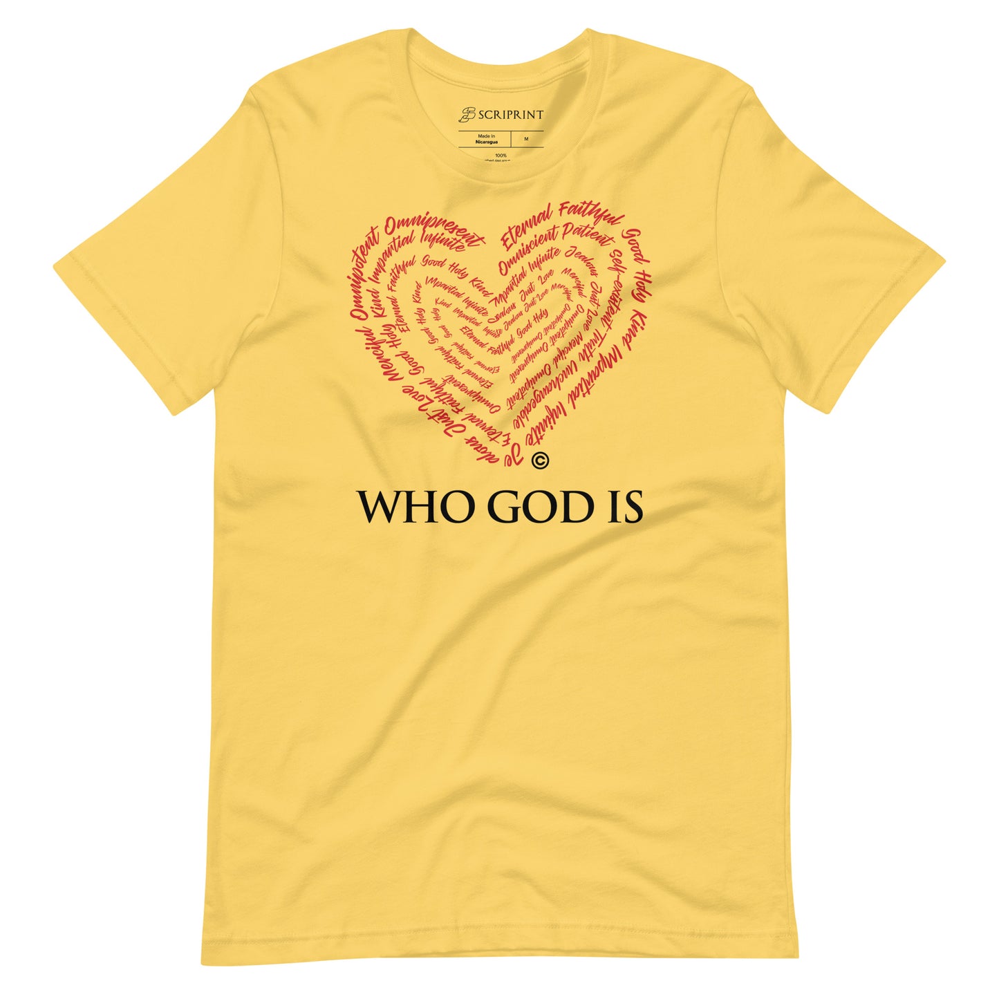 Who God Is Unisex T-Shirt