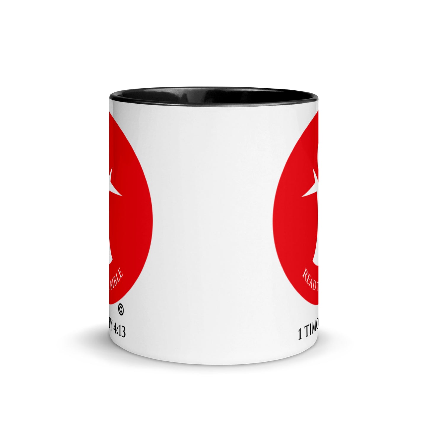 Read the Bible Mug with Color Inside