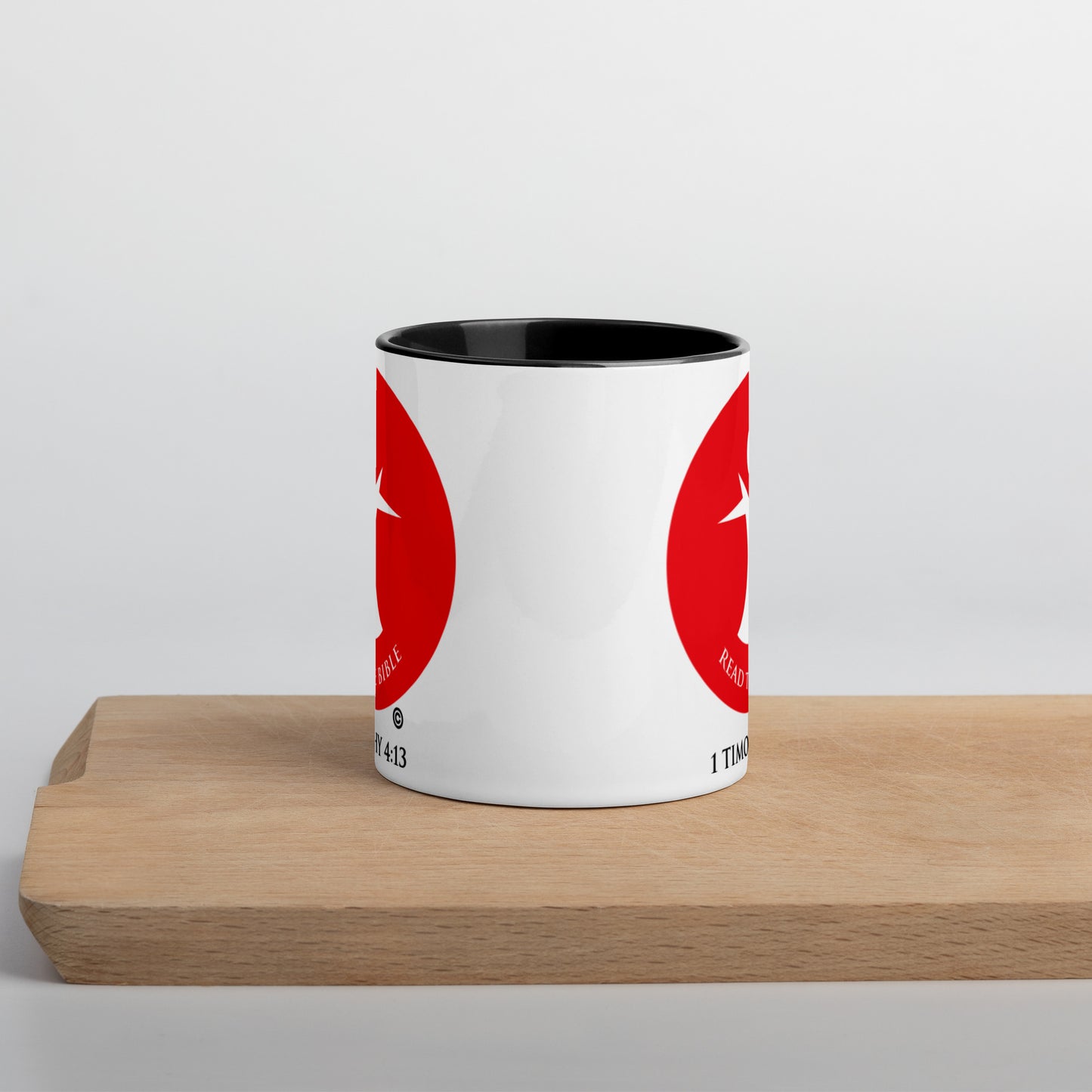 Read the Bible Mug with Color Inside