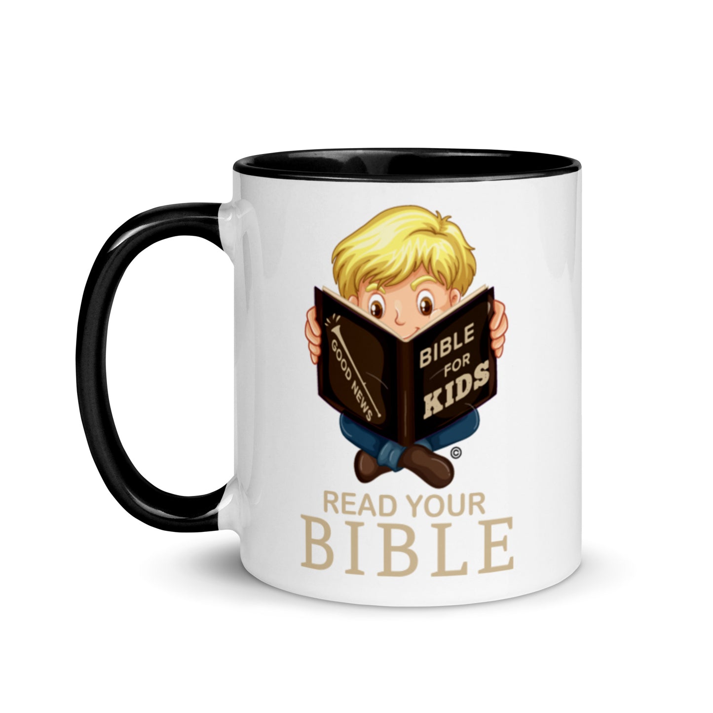 Read Your Bible Mug with Color Inside