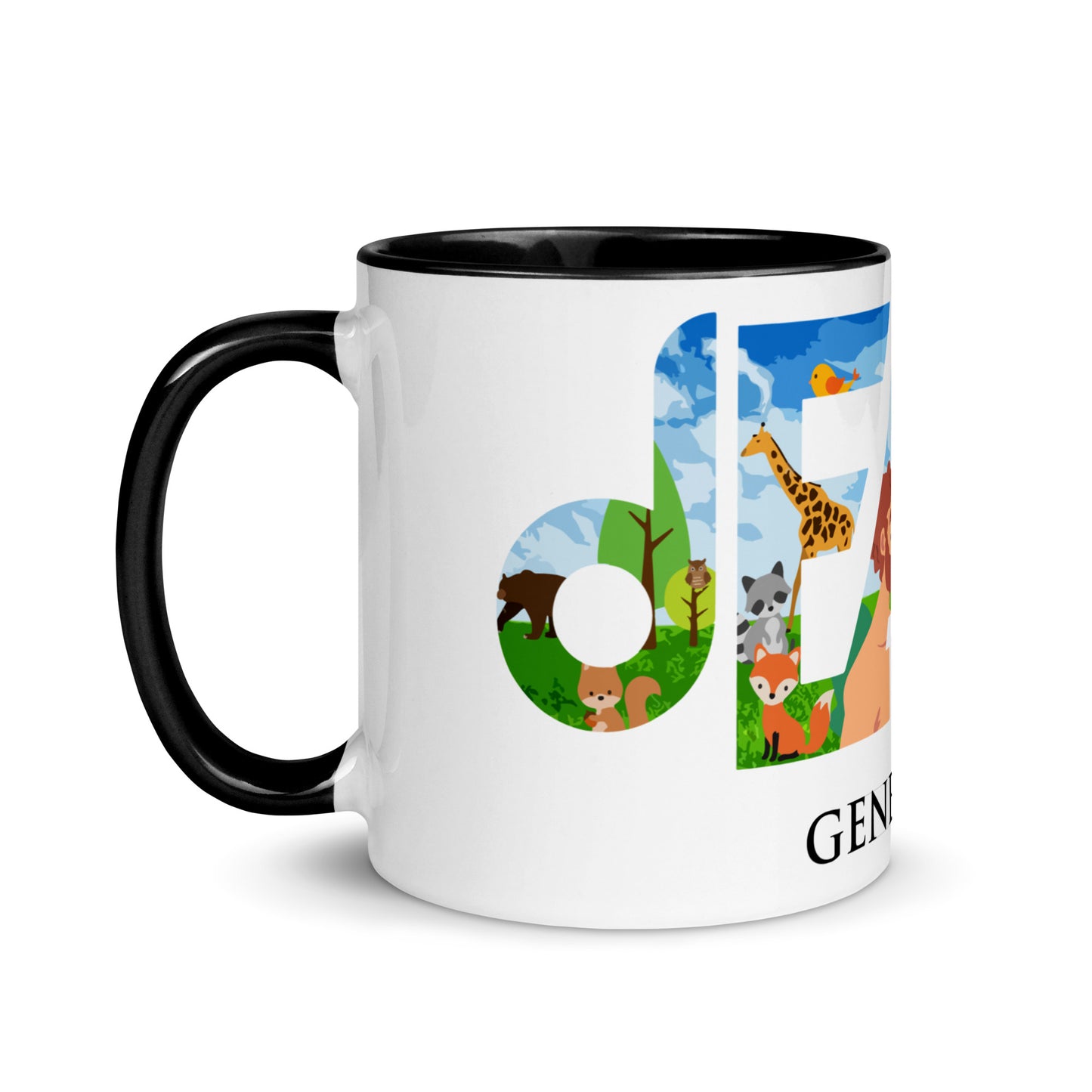 Death Mug with Color Inside