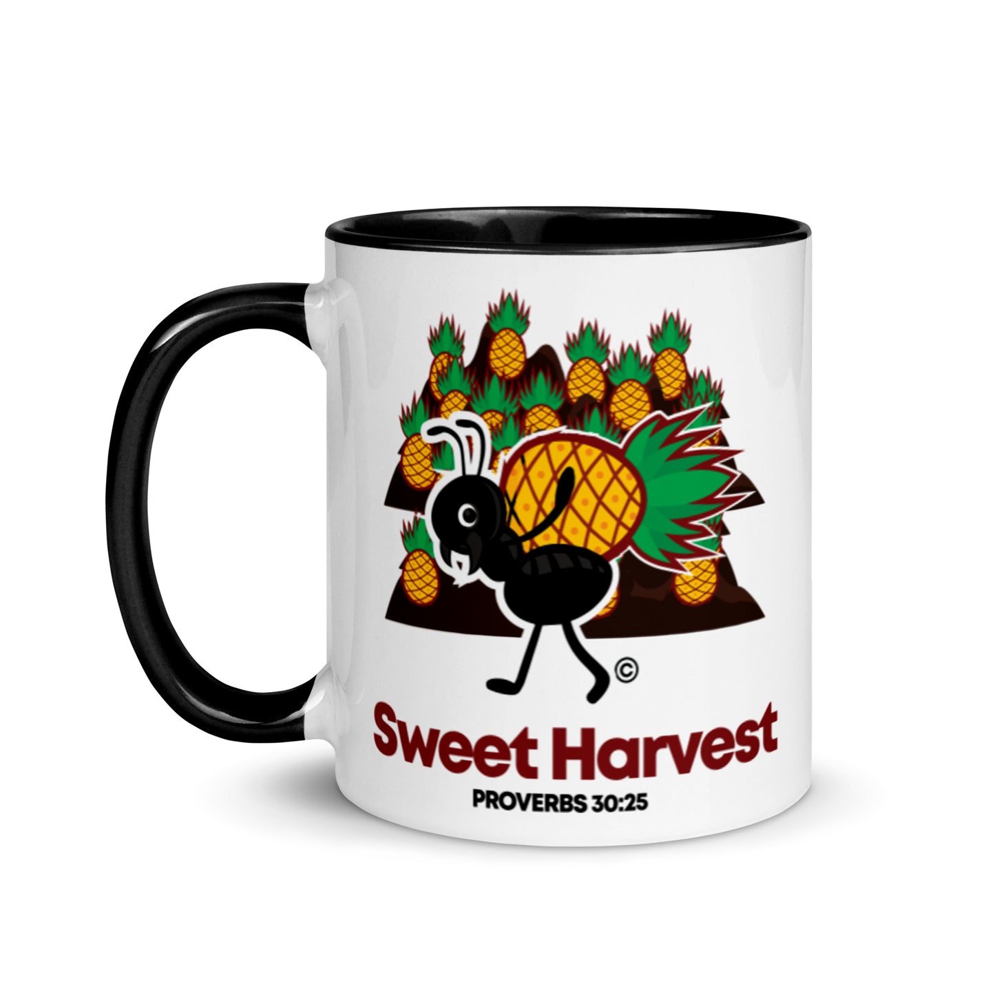 Sweet Harvest Mug with Color Inside