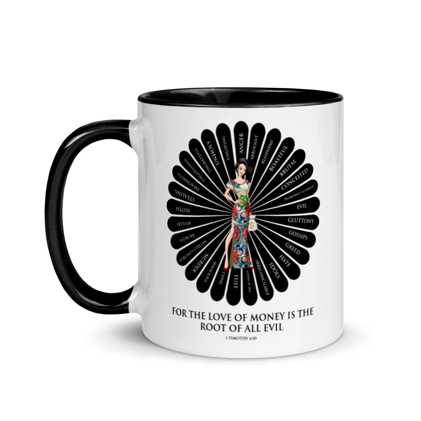 For the Love of Money Mug with Color Inside