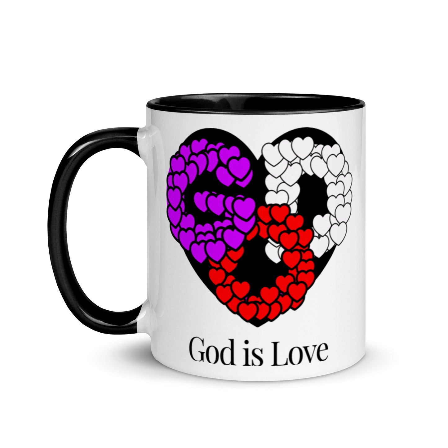 God is Love Mug with Color Inside