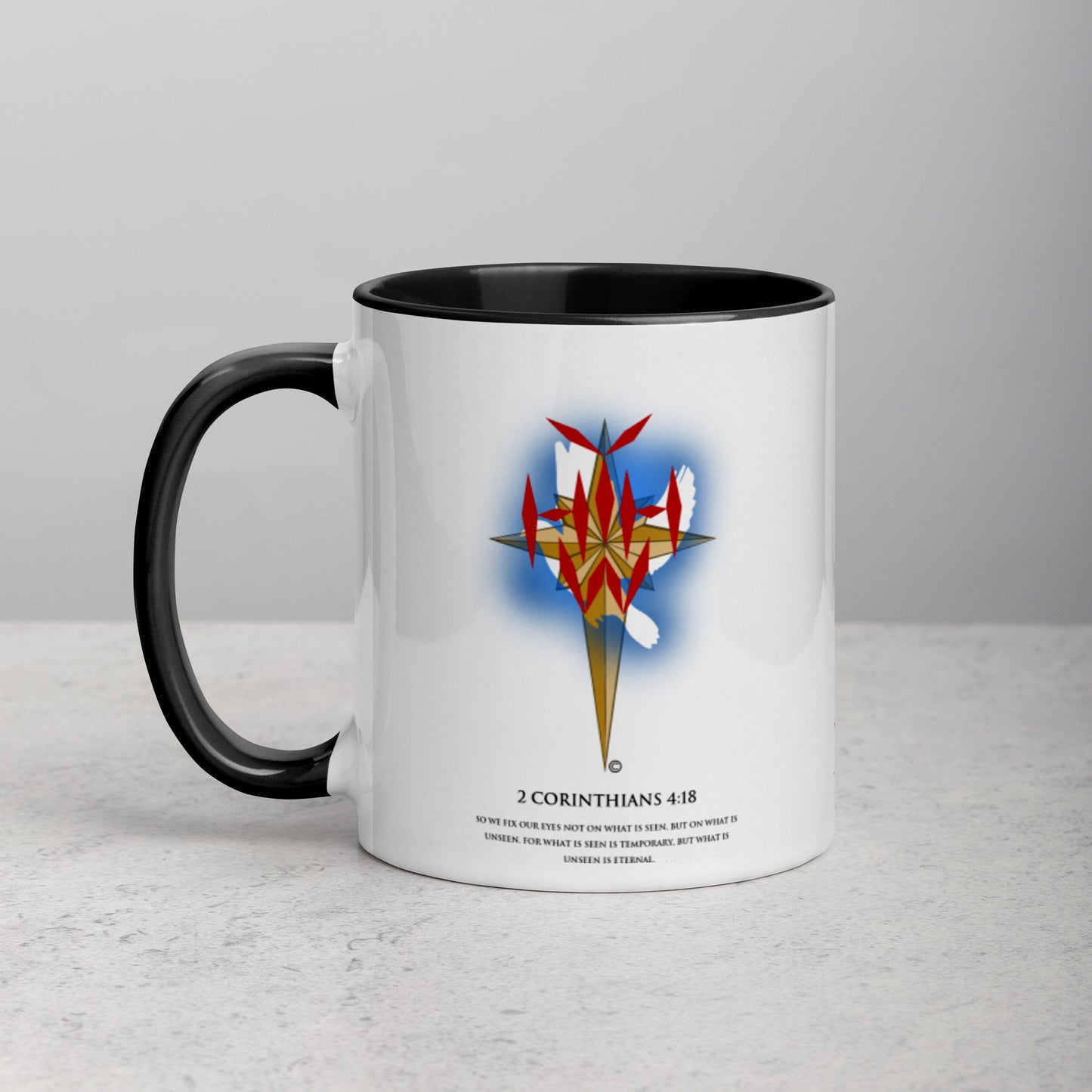 I Am Mug with Color Inside