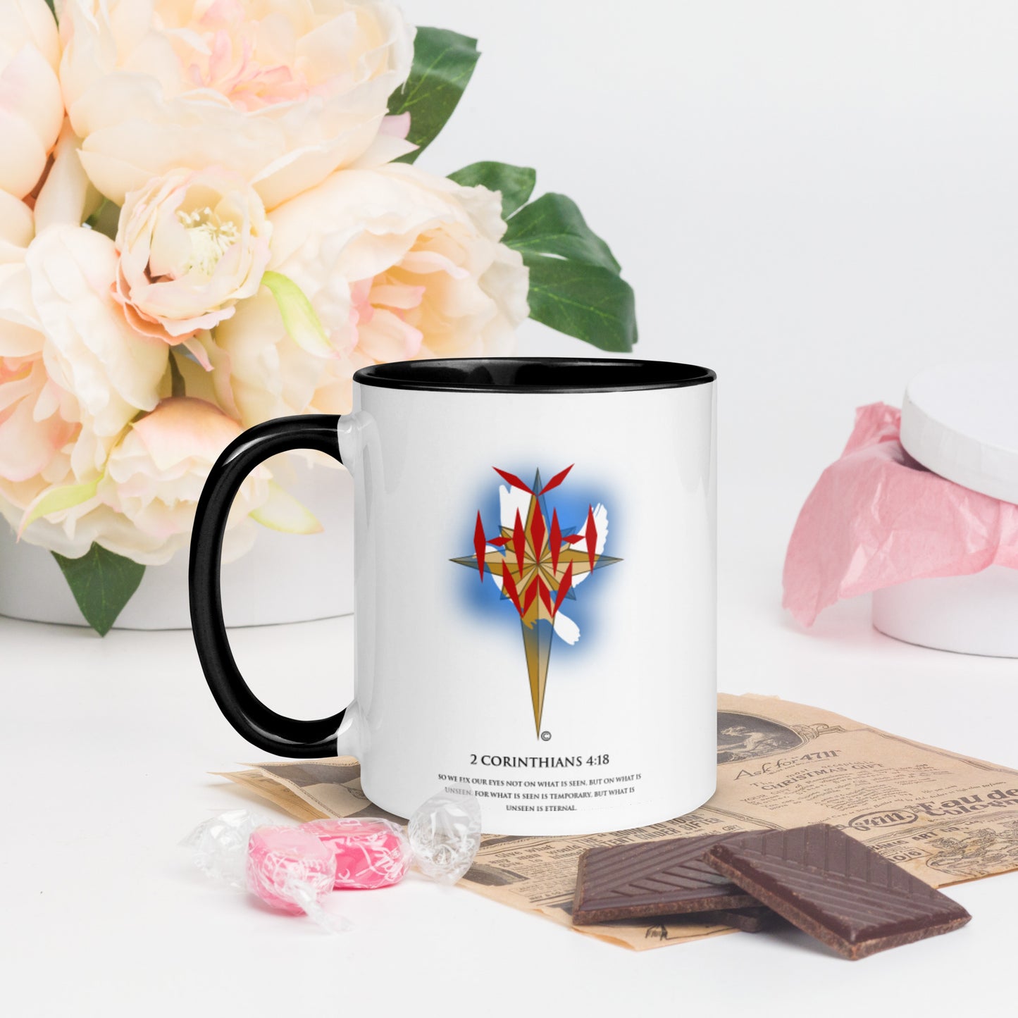 I Am Mug with Color Inside